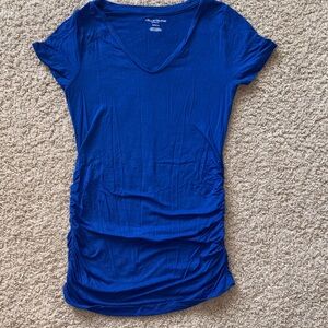 A Pea in the Pod Women's Blue Short Sleeve Tee
